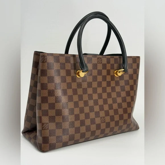 Louis Vuitton Damier Ebene Riverside Top Handle Bag - Picture 7 of 12